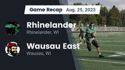 Recap: Rhinelander  vs. Wausau East  2023