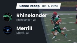 Recap: Rhinelander  vs. Merrill  2023