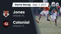 Recap: Jones  vs. Colonial  2017