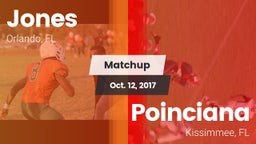 Matchup: Jones  vs. Poinciana  2017
