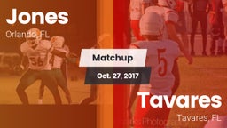 Matchup: Jones  vs. Tavares  2017