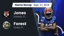 Recap: Jones  vs. Forest  2018