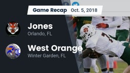 Recap: Jones  vs. West Orange  2018