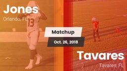 Matchup: Jones  vs. Tavares  2018