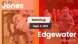 Matchup: Jones  vs. Edgewater  2019