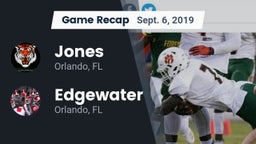 Recap: Jones  vs. Edgewater  2019