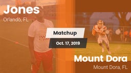 Matchup: Jones  vs. Mount Dora  2019