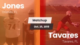 Matchup: Jones  vs. Tavares  2019