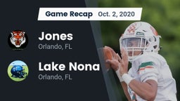 Recap: Jones  vs. Lake Nona  2020