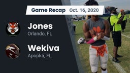 Recap: Jones  vs. Wekiva  2020