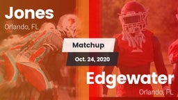 Matchup: Jones  vs. Edgewater  2020