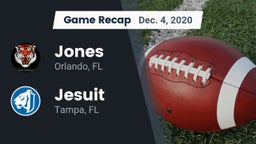 Recap: Jones  vs. Jesuit  2020