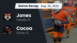 Recap: Jones  vs. Cocoa  2022