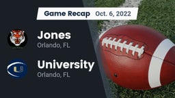 Recap: Jones  vs. University  2022