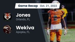Recap: Jones  vs. Wekiva  2022