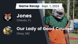 Recap: Jones  vs. Our Lady of Good Counsel  2023