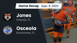 Recap: Jones  vs. Osceola  2023