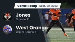 Recap: Jones  vs. West Orange  2023