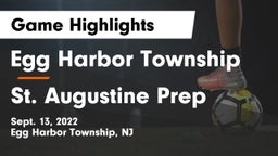 Egg Harbor Township  vs St. Augustine Prep  Game Highlights - Sept. 13, 2022