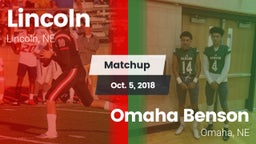 Matchup: Lincoln High vs. Omaha Benson  2018