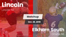 Matchup: Lincoln High vs. Elkhorn South  2018