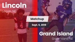 Matchup: Lincoln High vs. Grand Island  2019