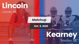 Matchup: Lincoln High vs. Kearney  2020