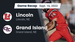 Recap: Lincoln  vs. Grand Island  2022