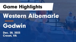 Western Albemarle  vs Godwin  Game Highlights - Dec. 28, 2023