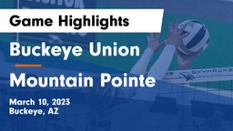 Buckeye Union  vs Mountain Pointe Game Highlights - March 10, 2023