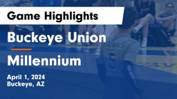 Buckeye Union  vs Millennium   Game Highlights - April 1, 2024