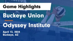 Buckeye Union  vs Odyssey Institute Game Highlights - April 13, 2024