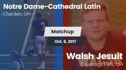 Matchup: NDCL vs. Walsh Jesuit  2017