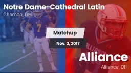 Matchup: NDCL vs. Alliance  2017