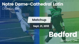 Matchup: NDCL vs. Bedford  2018
