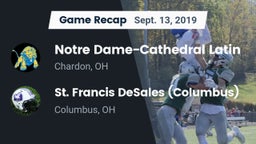 Recap: Notre Dame-Cathedral Latin  vs. St. Francis DeSales  (Columbus) 2019