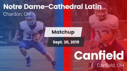 Matchup: NDCL vs. Canfield  2019
