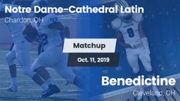 Matchup: NDCL vs. Benedictine  2019