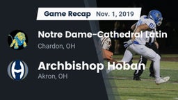 Recap: Notre Dame-Cathedral Latin  vs. Archbishop Hoban  2019