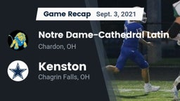 Recap: Notre Dame-Cathedral Latin  vs. Kenston  2021