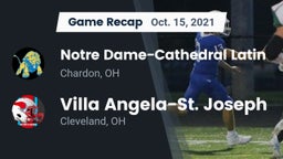 Recap: Notre Dame-Cathedral Latin  vs. Villa Angela-St. Joseph  2021
