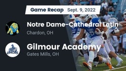Recap: Notre Dame-Cathedral Latin  vs. Gilmour Academy  2022
