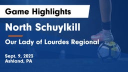 North Schuylkill  vs Our Lady of Lourdes Regional Game Highlights - Sept. 9, 2023