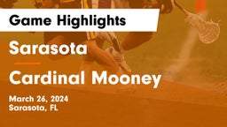 Sarasota  vs Cardinal Mooney  Game Highlights - March 26, 2024