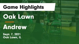 Oak Lawn  vs Andrew  Game Highlights - Sept. 7, 2021