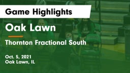 Oak Lawn  vs Thornton Fractional South  Game Highlights - Oct. 5, 2021