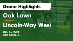 Oak Lawn  vs Lincoln-Way West  Game Highlights - Oct. 13, 2021