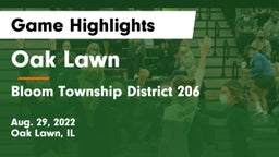 Oak Lawn  vs Bloom Township  District 206 Game Highlights - Aug. 29, 2022