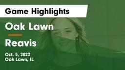 Oak Lawn  vs Reavis  Game Highlights - Oct. 5, 2022