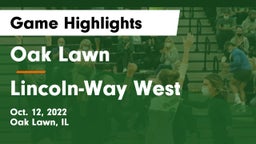 Oak Lawn  vs Lincoln-Way West  Game Highlights - Oct. 12, 2022
